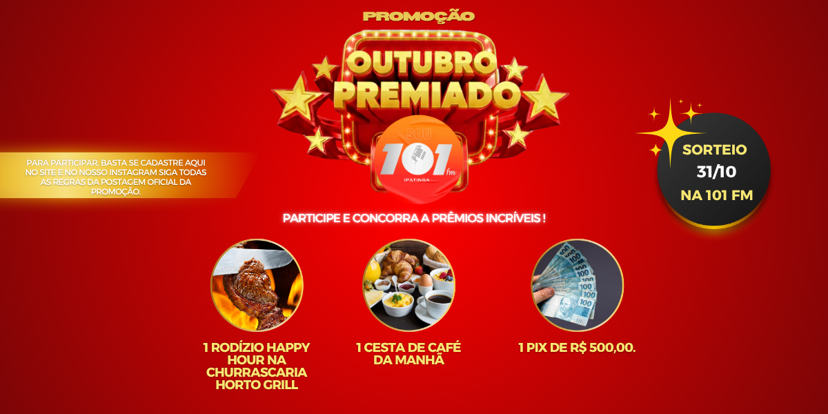 Promoção Outubro Premiado